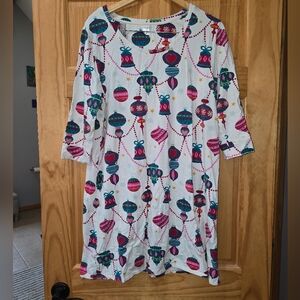 Soma Cool Nights Festive Ornament Sleep Shirt - Multicolor